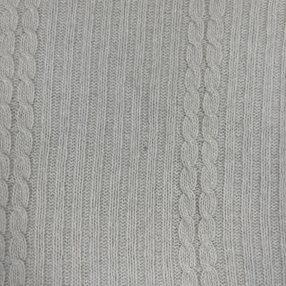 Sostanza‎ Sweater Womens 2X Plus Light Green Cable Knit Lambswool Rabbit Hair - Picture 9 of 15